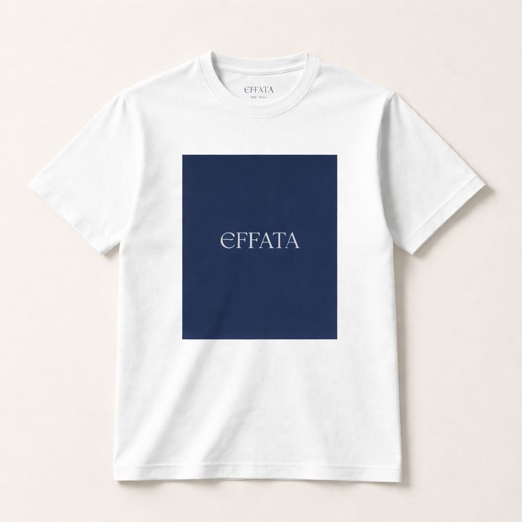 Effata Minimal Tee - Blue
