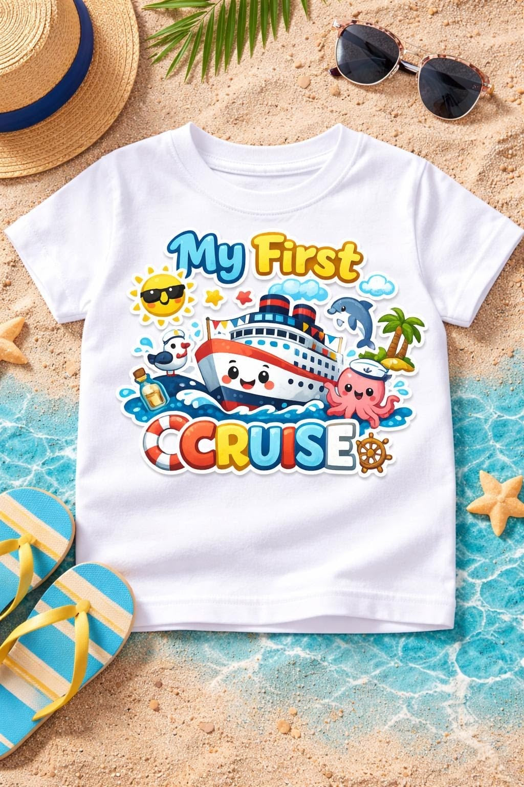 Personalized Kids T-Shirt (Size 3-4 Years)