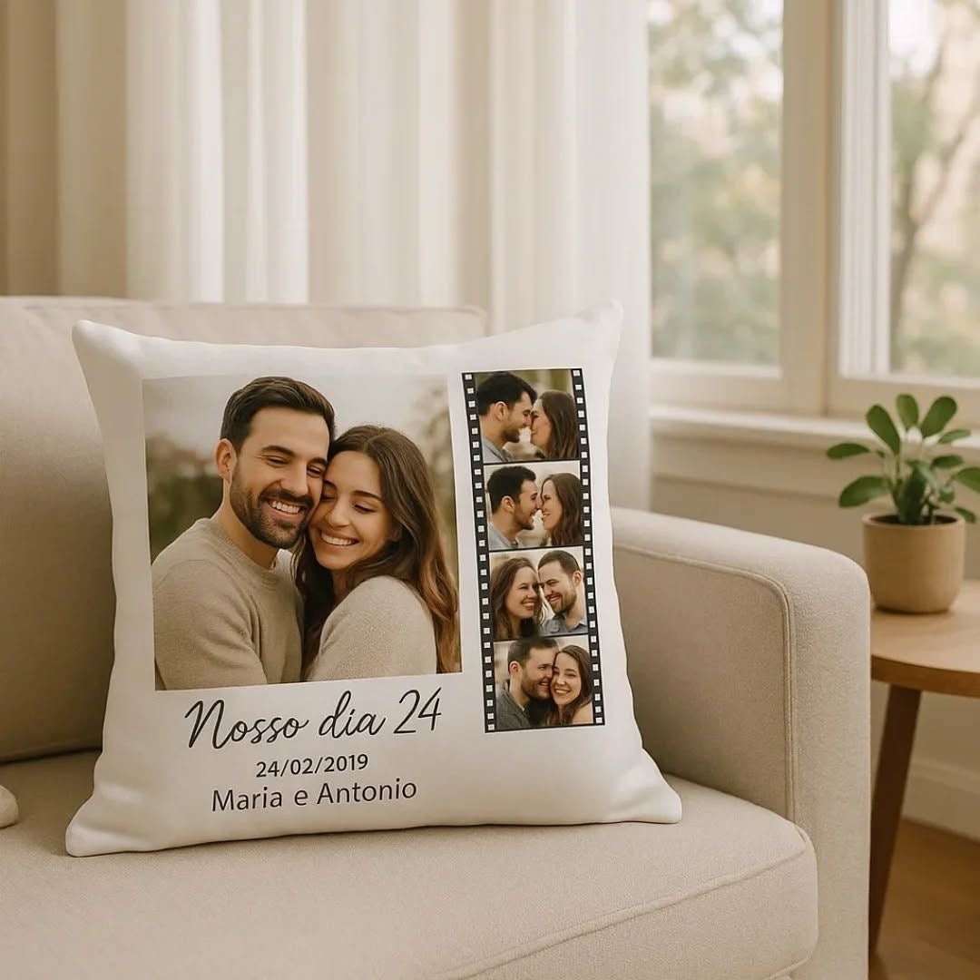Custom Photo Collage Pillow