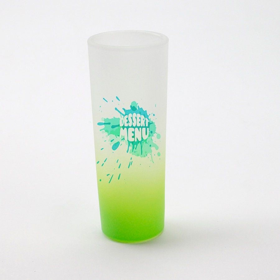 Set of 6 Frosted Personalized Shot Glasses