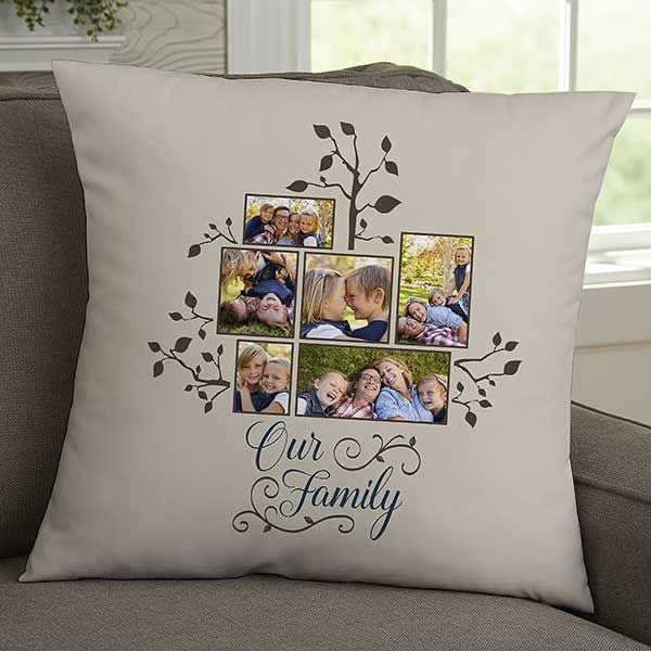 Custom Photo Collage Pillow