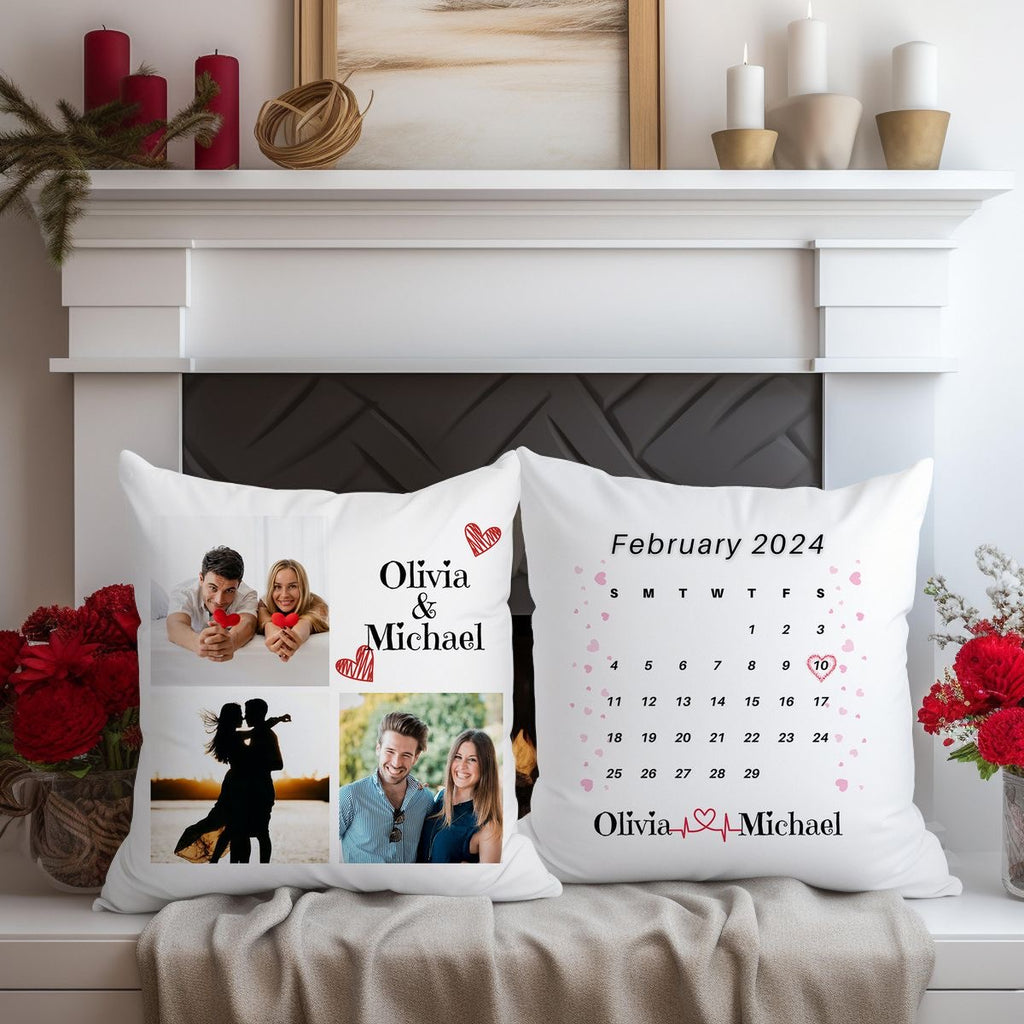 Custom Photo Collage Pillow