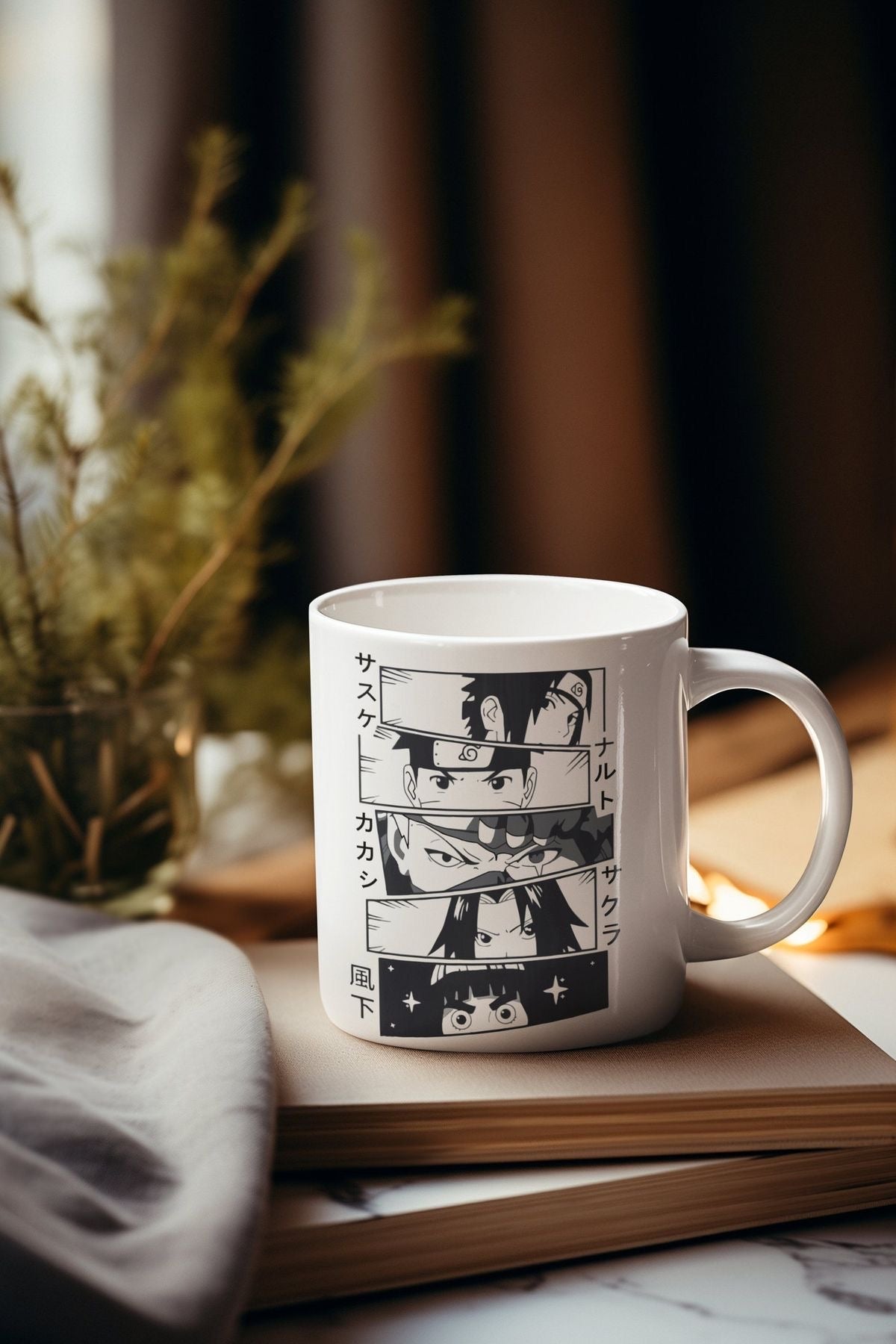 Cartoon Style Family Mug