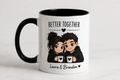 Custom Cartoon Couple Mug