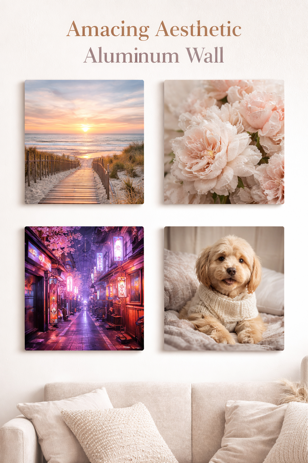 Custom Aluminum Wall Art – Upload Your Photo