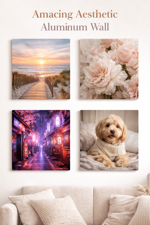 Custom Aluminum Wall Art – Upload Your Photo